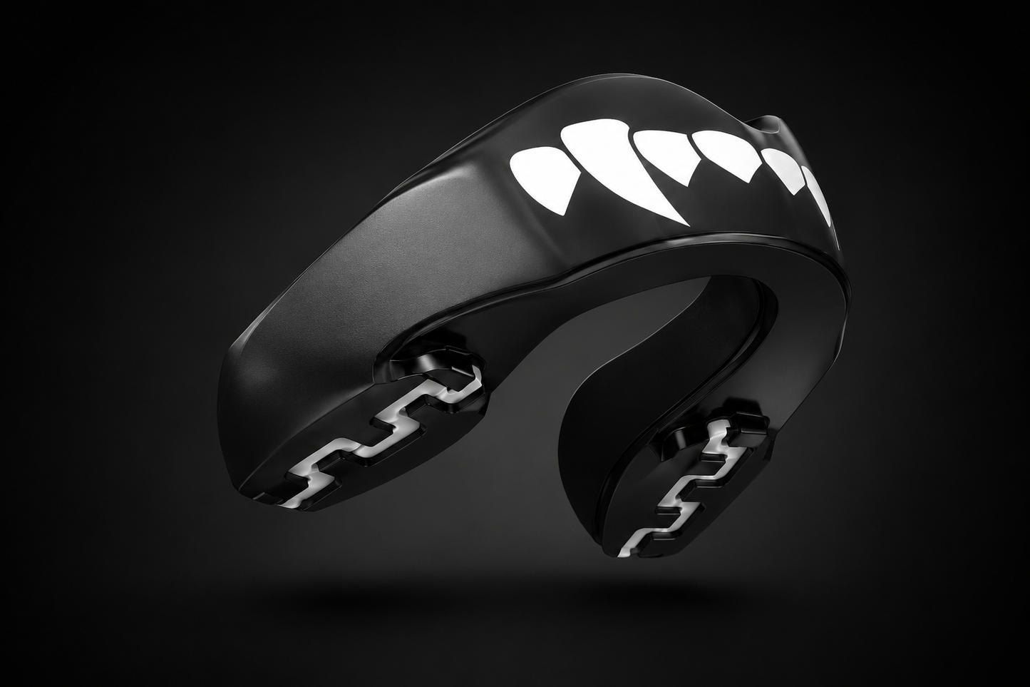 ONCA Teeth Pattern Premium Sparring Mouthguard - With Jaw Stabilization