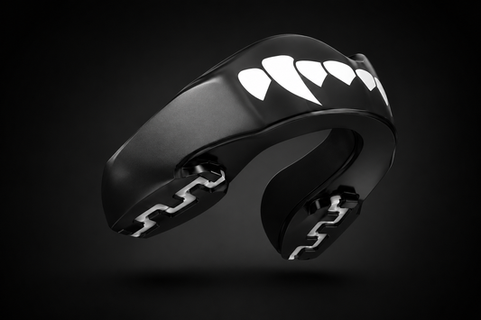 ONCA Teeth Pattern Premium Sparring Mouthguard - With Jaw Stabilization