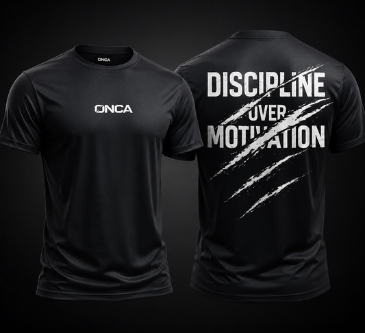 Discipline Over Motivation - Performance T-Shirt