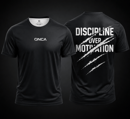 Discipline Over Motivation - Performance T-Shirt